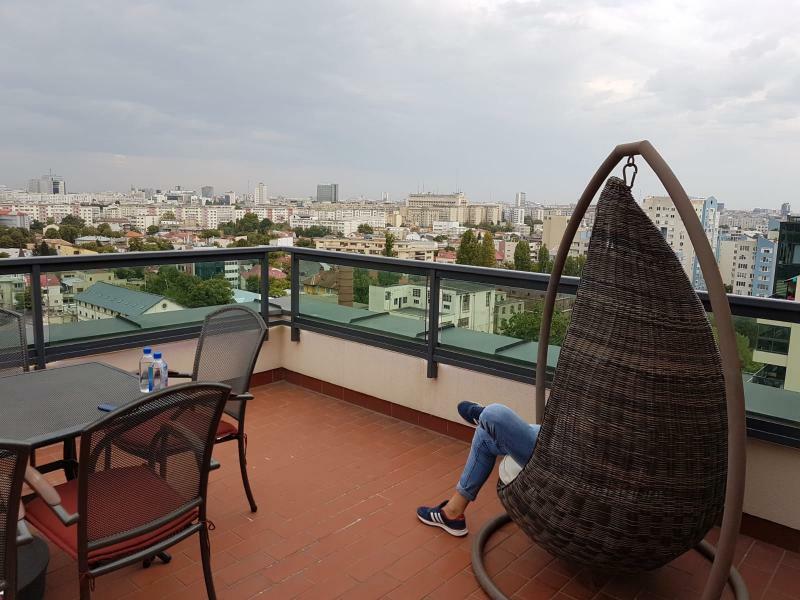 Aparthotel Penthouse Orhideea Bucarest Esterno foto